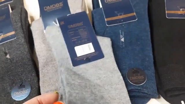 Носки кашемировые DMDBS 42 48 р р  цена 150 руб пара упаковка 10п  85%кашемир