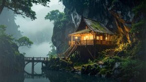 Пристанище души - Нежная музыка для медитации с звуками дождя и природы, фоновая музыка для отдыха