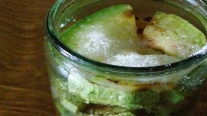 Жареные кабачки с чесноком на зиму