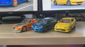 Обзор моделей в масштабе 1:24 от Motormax( Impreza, S2000, Acura Integra)