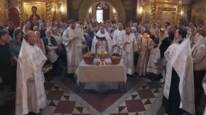 19.08.2025 г. Седмица 11-я по Пятидесятнице. Успенский пост. ПРЕОБРАЖЕНИЕ ГОСПОДНЕ. Освящение плодов