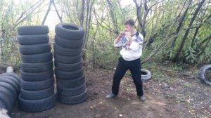 Удар МАЕ ГЕРИ. Варианты для реального боя