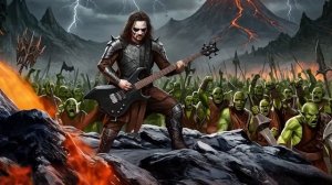 Black Metal Gollum Rises from the Grave - Lord of The Rings Black Metal - Mantus Metal AiSongs