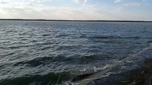 Городовиковское водохранилище.