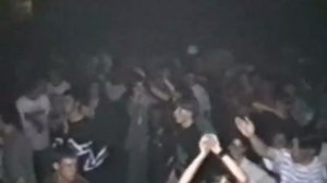 Как то были на дискотеке ещё в девяностых, на обычную камеру съёмка с видеокассетой