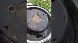 Диски для Минитрактора МТЗ Мотоблока МТЗ своими руками R13 из вазовских.