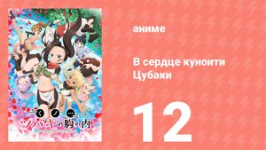 В сердце куноити Цубаки 12 серия (аниме-сериал, 2022)
