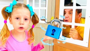 Настя проходит испытания и ищет ключ чтобы спасти Папу