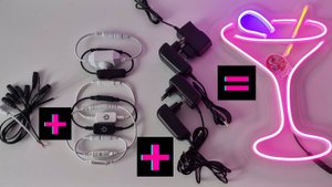 Как подключить неоновую вывеску из гибкого неона: Простой эстетический способ подключения