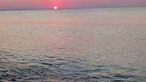 август, рассвет, Крым, Феодосия