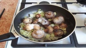 Грибы в сливочном соусе