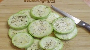 Жареные кабачки без муки