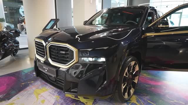 BMW XM V8 M Sport обзор автомобиля новый БМВ икс м спорт 2024 смотреть онлайн