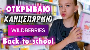 Распаковка канцелярии с Wildberries - back to school канцелярия для школы. Снова в школу 2025.