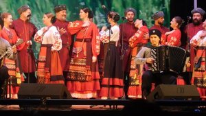 Выступление Кубанского казачьего хора