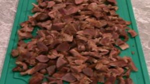 Жареные куриные желудки