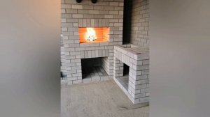 Мангал с селикатного кирпича + казан