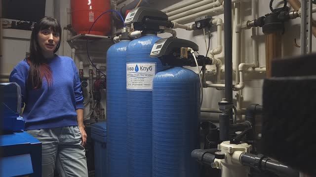 Аква клуб | Отзыв клиента | Система аэрации, обезжелезивания и умягчения воды для загородного дома смотреть онлайн