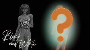 Cоздала персонажа с ЧЕРНО-БЕЛЫМ фильтром! 😱🖤 | Результат превзошел все ожидания | The Sims 4