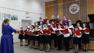 Экзамен по хоровому дирижированию выпускников отделения хорового пения.