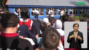 Воспитанники детского лагеря «Чайка» отметили Яблочный спас