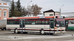 Автобус Mercedes-Benz O407 (В 575 МР 122). Покатушки по Барнаулу на Мерсе с МКПП.