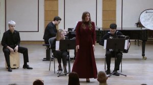 А. Пьяццолла «Милонга». Исполняет Дарья Петрушкина в сопровождении ансамбля