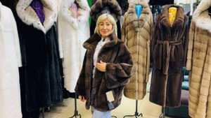 Модные шубы Короткие и длинные норковые классические шубы