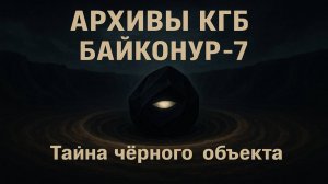Операция КГБ “Байконур-7”: секретная находка в степи, которая изменила правила игры. Триллер