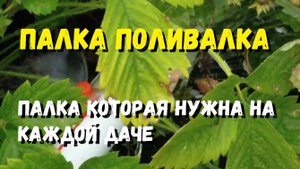 Палка поливалка или палка которая нужна на каждой даче