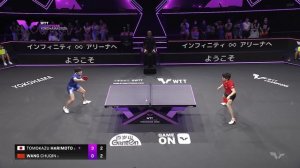 FULL MATCH Tomokazu Harimoto vs Wang Chuqin MS Final #WTTYokohama 2025