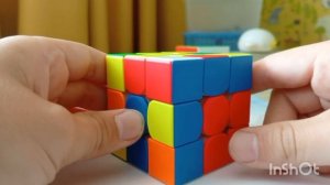 Как собрать кубик Рубика по Новичковому способу 2 часть.