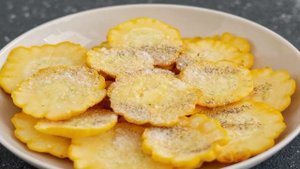 Жареные патиссоны