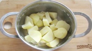 Жареные пирожки с картофелем и печенью