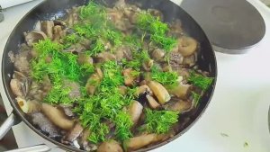 Жареные подосиновики (рецепт)