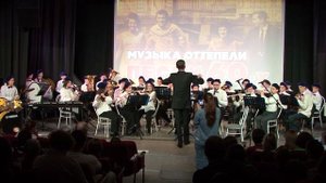 Твист-папурри на темы песен 60-х годов, в исполнении Детского духового оркестра "Огни Магнитки"