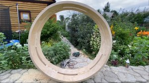 Круглый дровник