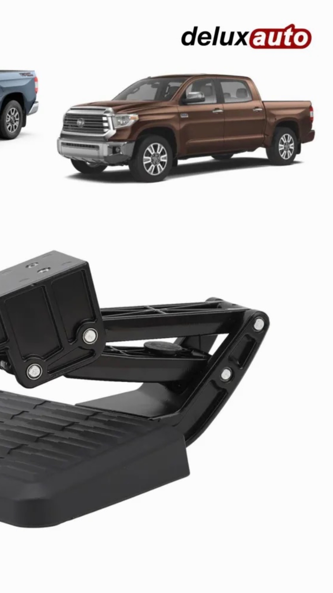 Задняя выдвижная ступень для Тойота Тундра  Toyota Tundra 2007-2021 2 поколение OE-Style