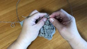 Рельефный ажурный узор спицами для ваших изделий