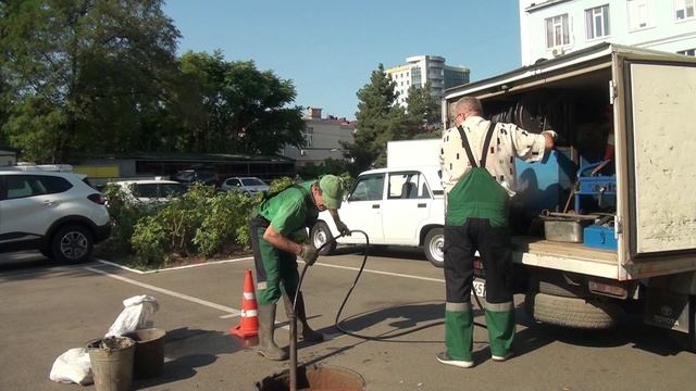 Гидродинамическая прочистка канализации в Краснодаре. Prochistka23.ru