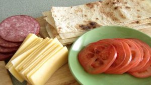 Жареные рулеты из лаваша