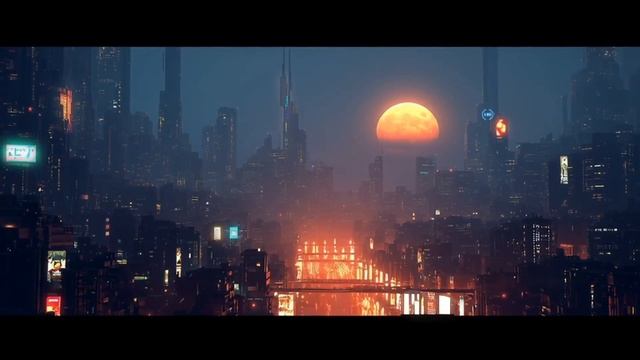 Full Moon ＊ Atmospheric Cyber Jazz Ambient with Blade Runner Vibes