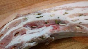 Грудинка в мультиварке в фольге