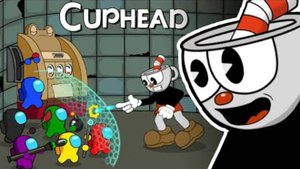 AMONG US  ПРОТИВ Кубоголового