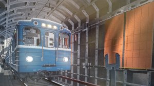 Московско-Петроградская линия в Гаррис Мод Метрострой на Ема-502