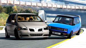 Аварии на скоростном шоссе #254 - BeamNG Drive