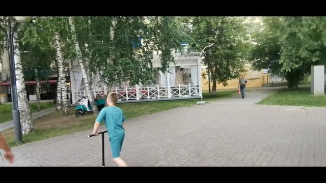 прогулка по вечернему Тобольску