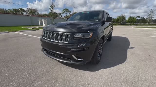 Обзор автомобиля Jeep Grand Cherokee SRT SRT 4x4 джип гранд чероки срт смотреть онлайн