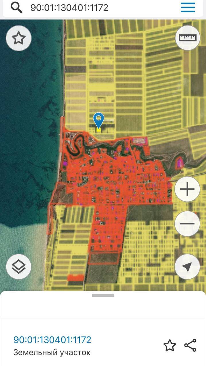 Участок у моря Береговое