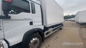 Изотермический фургон Pelican на базе шасси Howo T5G от завода Промавто. Комплектация премиум.